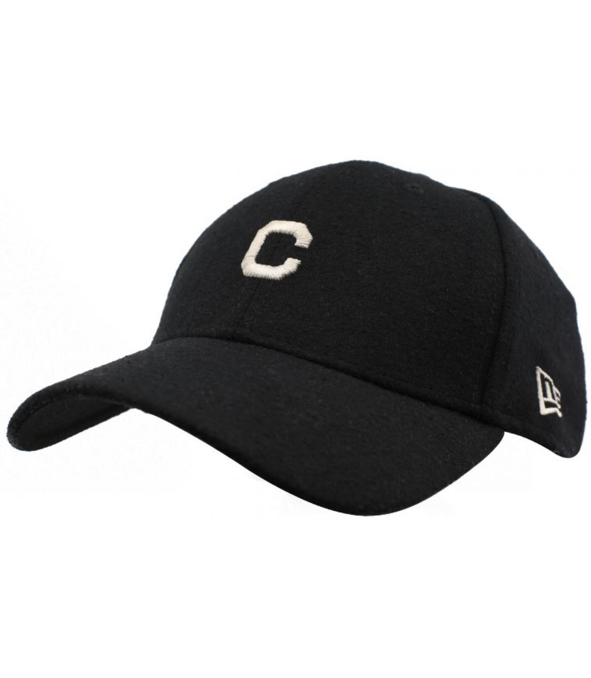 Casquette Mini MLB Melton 940 Indians black New Era